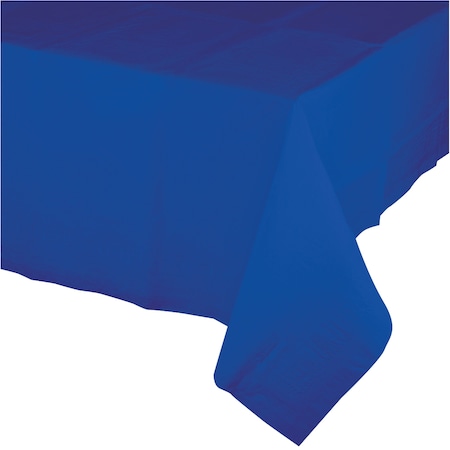 Touch Of Color Cobalt Blue Paper Tablecloth, 108"x54", 6PK 713147